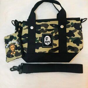 Bape Camo Tote Crossbody Bag